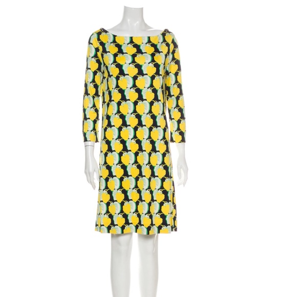 Tory Burch Dresses & Skirts - Tory Burch | Silk Shift Dress with lemons
